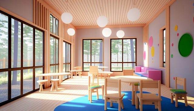 明るい保育室の写真02